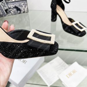 DIOR IDYLLE PUMP BLACK KCQ768CST - Image 7