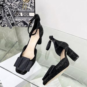 DIOR IDYLLE PUMP BLACK KCQ768CST - Image 3