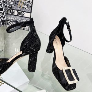 DIOR IDYLLE PUMP BLACK KCQ768CST - Image 5