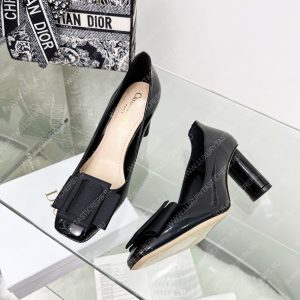 DIOR IDYLLE BALLET PUMP BLACK KDB756PGP - Image 3