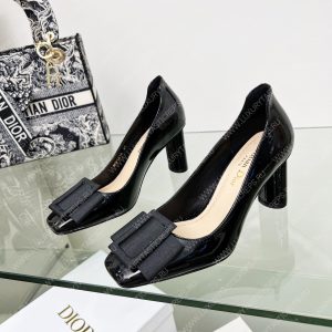 DIOR IDYLLE BALLET PUMP BLACK KDB756PGP - Image 4