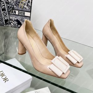DIOR IDYLLE BALLET PUMP NUDE KDB756PGP - Image 4
