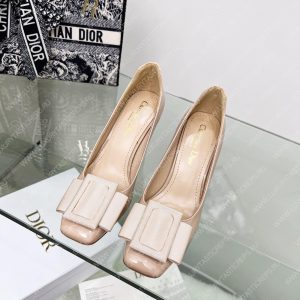 DIOR IDYLLE BALLET PUMP NUDE KDB756PGP - Image 6