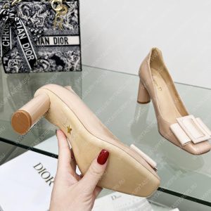DIOR IDYLLE BALLET PUMP NUDE KDB756PGP - Image 9