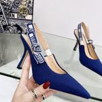 DIOR J'ADIOR SLINGBACK PUMP BLUE KDC201TFL