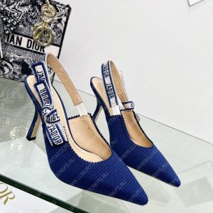 DIOR J'ADIOR SLINGBACK PUMP BLUE KDC201TFL - Image 3