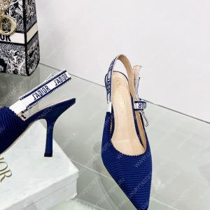 DIOR J'ADIOR SLINGBACK PUMP BLUE KDC201TFL - Image 6