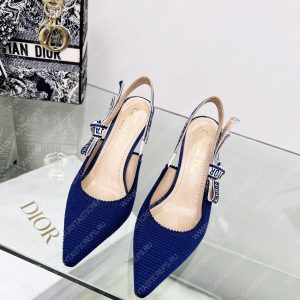 DIOR J'ADIOR SLINGBACK PUMP BLUE KDC201TFL - Image 7