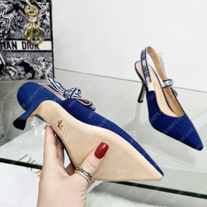 DIOR J'ADIOR SLINGBACK PUMP BLUE KDC201TFL - Image 9