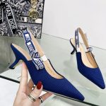 DIOR J'ADIOR SLINGBACK PUMP BLUE KDC201TFL