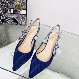 DIOR J'ADIOR SLINGBACK PUMP BLUE KDC201TFL - Image 3