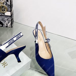 DIOR J'ADIOR SLINGBACK PUMP BLUE KDC201TFL - Image 8