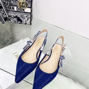DIOR J'ADIOR SLINGBACK PUMP BLUE KDC201TFL - Image 3