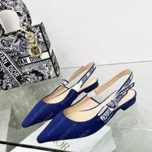 DIOR J'ADIOR SLINGBACK PUMP BLUE KDC201TFL - Image 5