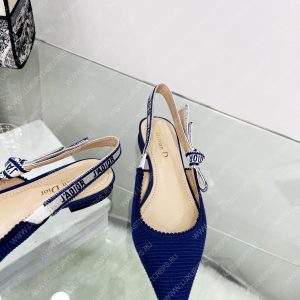 DIOR J'ADIOR SLINGBACK PUMP BLUE KDC201TFL - Image 6