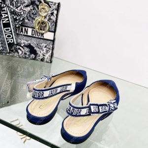 DIOR J'ADIOR SLINGBACK PUMP BLUE KDC201TFL - Image 8