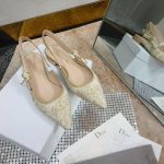 DIOR J'ADIOR SLINGBACK PUMP WHITE KCP761JHL