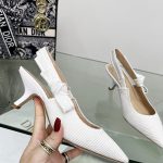 DIOR J'ADIOR SLINGBACK PUMP WHITE KDC201TFL