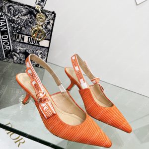 DIOR J'ADIOR SLINGBACK PUMP ORANGE KDC201TFL - Image 3
