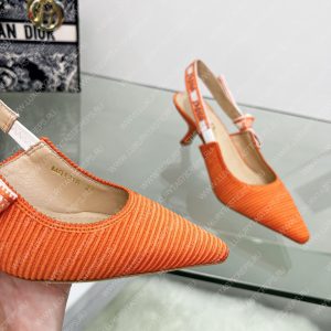 DIOR J'ADIOR SLINGBACK PUMP ORANGE KDC201TFL - Image 7