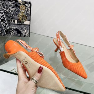DIOR J'ADIOR SLINGBACK PUMP ORANGE KDC201TFL - Image 9