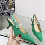 DIOR J'ADIOR SLINGBACK PUMP GREEN KDC201TFL