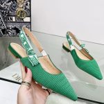 DIOR J'ADIOR SLINGBACK PUMP GREEN KDC201TFL