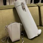 GIVENCHY SHARK LOCK BOOTS WHITE BE702NE1NG
