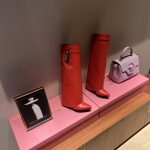 GIVENCHY SHARK LOCK BOOTS RED BE702NE1NG