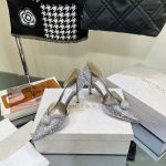 JIMMY CHOO SABINE 85 SILVER SABINE85
