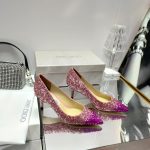 JIMMY CHOO LOVE 85 PUMPS CANDY PINK LOVE85ZGOFUCHSIA