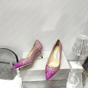 JIMMY CHOO LOVE 85 PUMPS CANDY PINK LOVE85ZGOFUCHSIA - Image 4