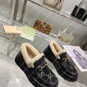 GUCCI HORSEBIT ANKLE BOOT BEIGE 550036 - Image 3