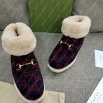 GUCCI ANKLE BOOT NAVY 550036