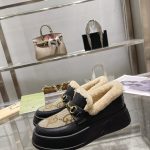 GUCCI HORSEBIT ANKLE BOOT BLACK 550036