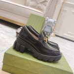 GUCCI LOAFER WITH HORSEBIT BLACK ‎656869