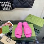 GUCCI GG SLIDE SLIDE BRIGHT PINK 573922