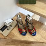 GUCCI GG BUCKLE SANDALS MULTICOLOUR 183408