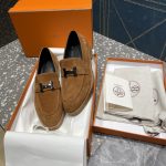 HERMES FAUBOURG LOAFER NATUREL ‎H222054Z