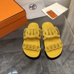 HERMES EXTRA SANDAL YELLOW H222153Z