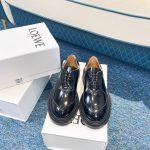 LOEWE HEART BROGUES BLACK L815282X88