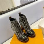 LOUIS VUITTON STAR TRAIL ANKLE BOOT GRAY 1AB2XH