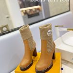 LOUIS VUITTON STAR TRAIL ANKLE BOOT BEIGE 1AAC1S
