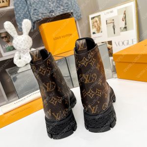 LOUIS VUITTON RANGER ANKLE BOOTS BROWN 1A9FDJ - Image 8