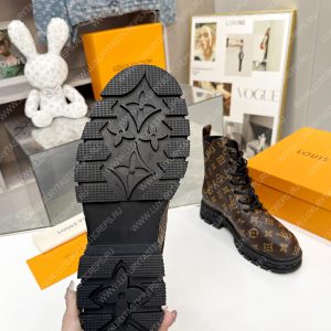 LOUIS VUITTON RANGER ANKLE BOOTS BROWN 1A9FDJ - Image 9