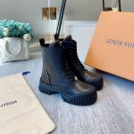 LOUIS VUITTON RUBY FLAT RANGER BLACK 1AB12L