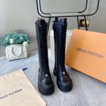 LOUIS VUITTON RUBY KNEE BOOTS BLACK 1A9FDJ