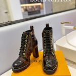LOUIS VUITTON STAR TRAIL ANKLE BOOT BROWN 1AB2XH