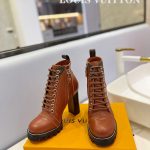 LOUIS VUITTON STAR TRAIL ANKLE BOOT BROWN 1AB2XH