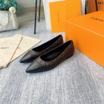 LOUIS VUITTON FLAT BALERINA BLACK 1ABGL8